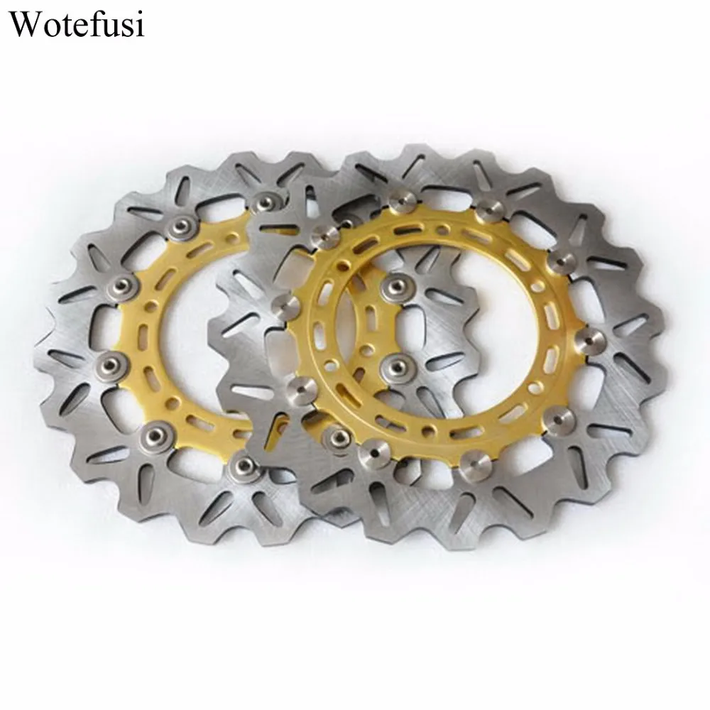 Wotefusi передний Ротор Тормозной диск для YAMAHA YZF1000 YZF R1 1996-2003 пара 2 шт [MT74]