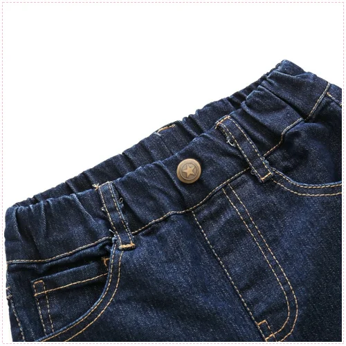 Детские потертые джинсы из хлопка весна 2019 детская одежда детские ковбойские