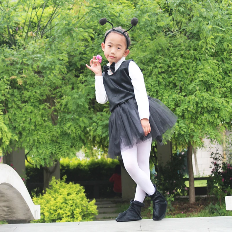 Детские черные красные насекомые никель муравьиная антенна нахлыстовый костюм