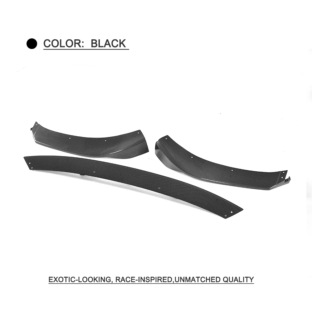 Автомобильный передний бампер из углеродного волокна/ФАП для Audi A3 седан 4 двери