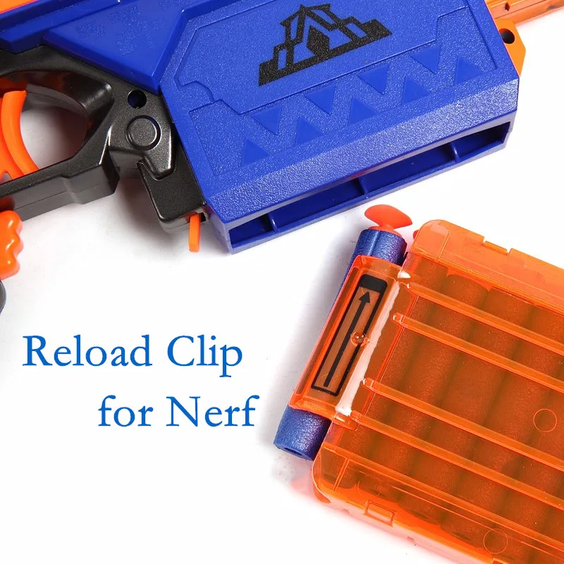 Зажим Nerf 18 22 12 зажим для перезарядки автомата замена Blaster пули мягкий