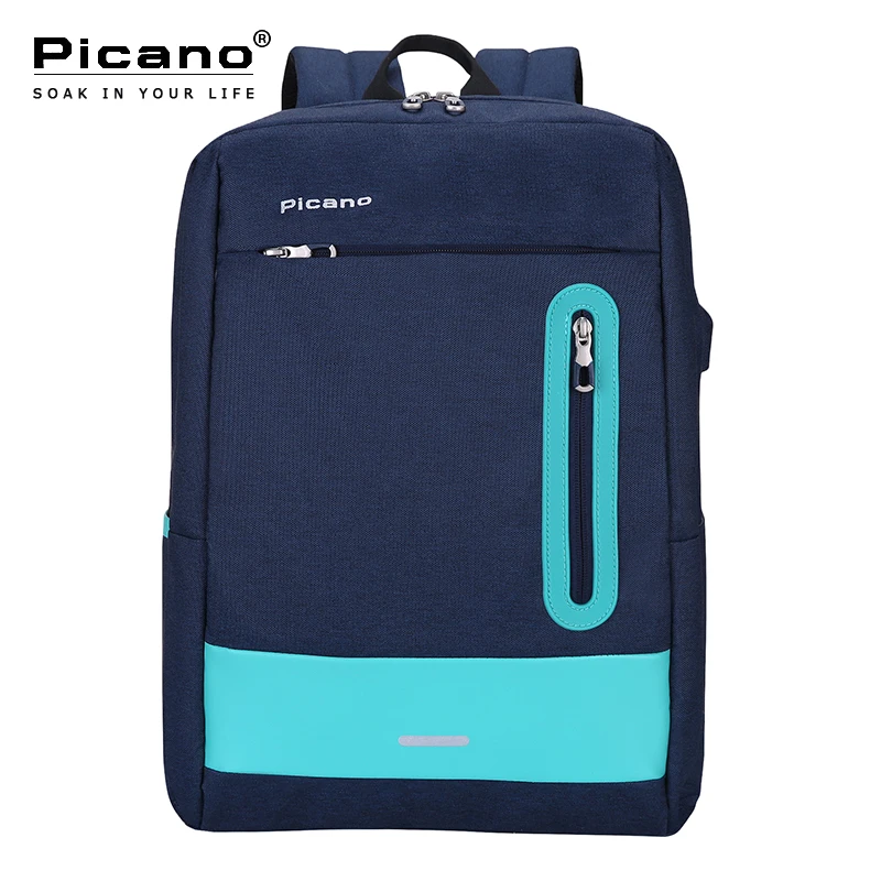 Школьный рюкзак Picano сумка для ноутбука с USB зарядкой подростков девочек и
