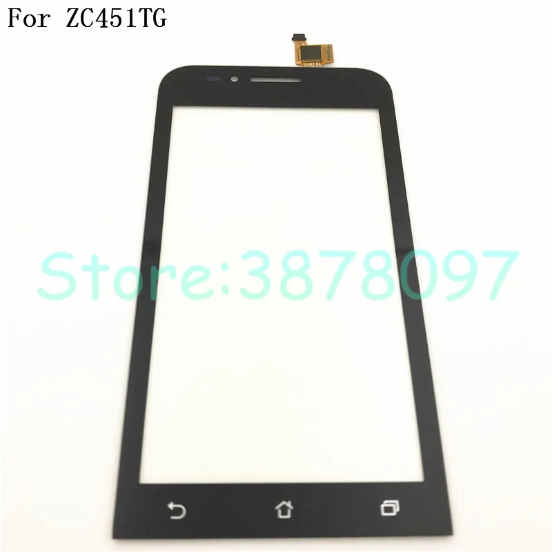 4," экран для ASUS ZenFone Go mini ZC451TG Z00SD сенсорный экран дигитайзер сенсор внешнее стекло для ZC451 ZC 451TG