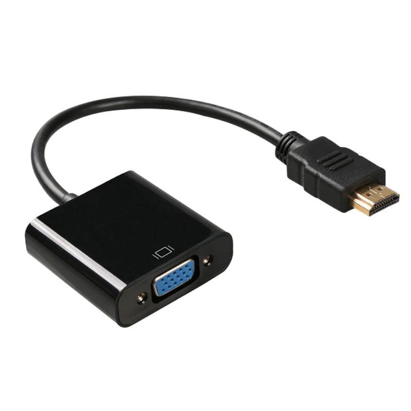 Портативный 1080P HD цифро аналоговый видео аудио для ПК ноутбука планшета HDMI VGA