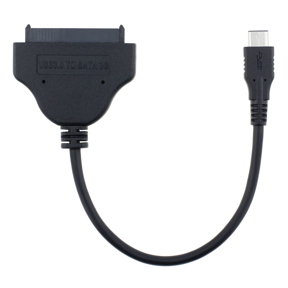 Кабель адаптер для Macbook USB 3 1 Type C Male SATA 22 Pin 2 5 дюйма жесткий диск SSD OTG 20 см SATA2|usb 3.1|usb