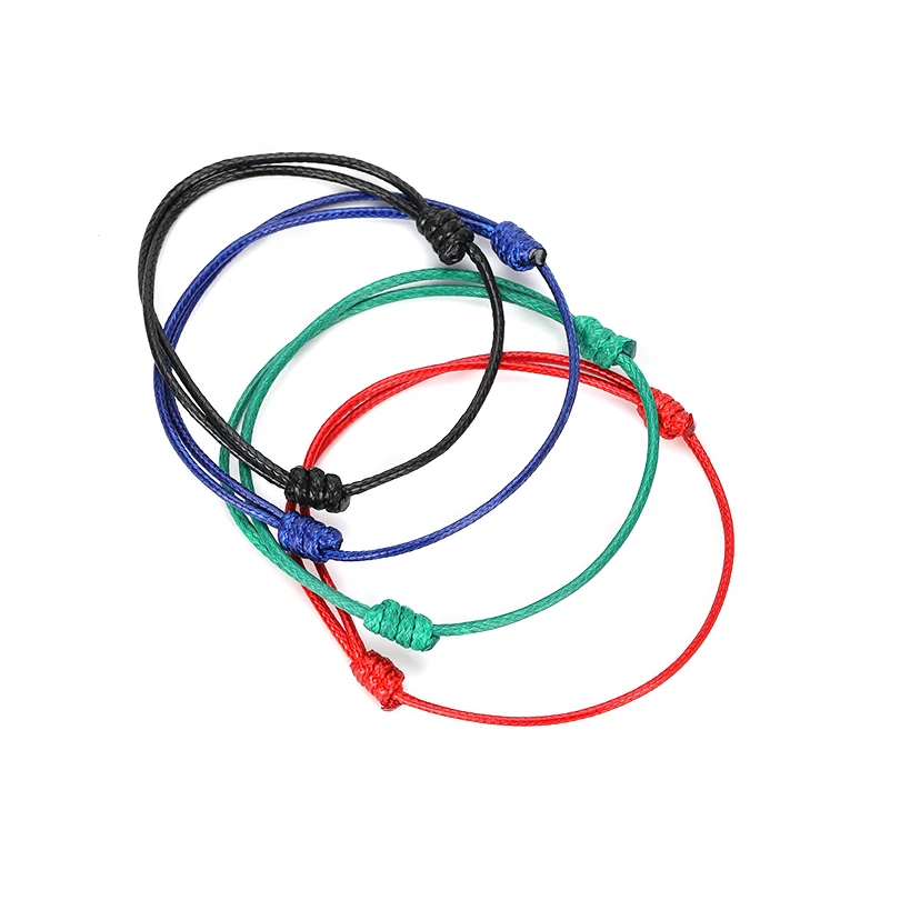 G.YCX Vintage Black And Red Link Friendship Bracelet Lucky Adjustable Couple Cord Bracelets Trendind Cute Women Men Jewelry | Украшения и