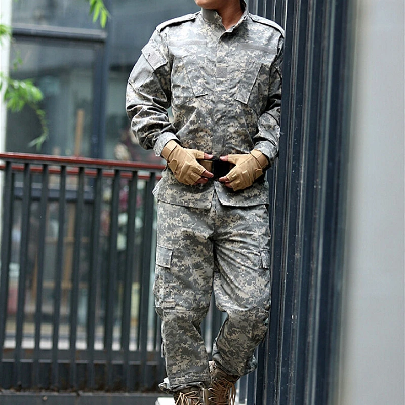 Военная Тактическая армейская камуфляжная военная форма для мужчин ACU Multicam Camo