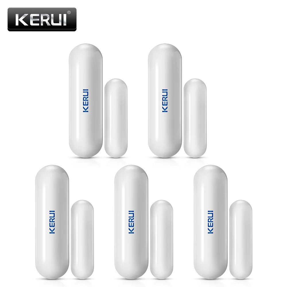 KERUI D026 беспроводной дверной/оконный датчик детектор с батареей для KERUI IOS Android APP Контролируемая GSM сигнализация Домашняя безопасность - Цвет: KIT 2