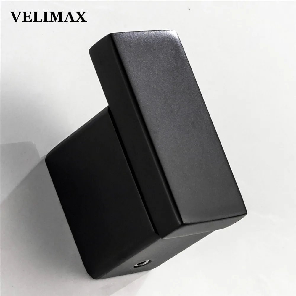 VELIMAX SUS304 Нержавеющая сталь Полотенца крючок одинарный настенный современные для