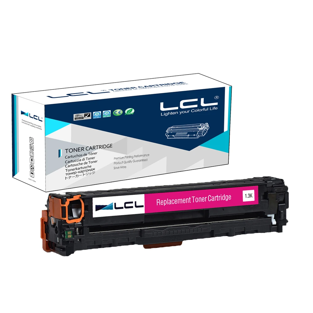LCL 128A CE320A CE321A CE322A CE323A (4 Pack) Тонер картридж совместимый для HP Color LaserJet CP1525/CM1415|toner