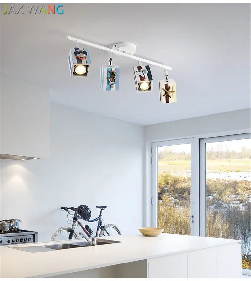 Средиземноморские креативные потолочные лампы Led E27 потолочная лампа