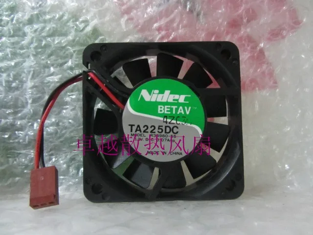 

Original nidec cooling fan 6015 12v 0.07a silent fan r33980-55