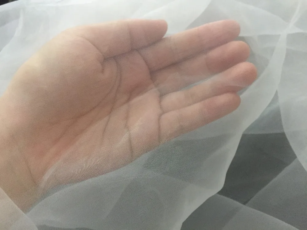 Заводская Прозрачная мягкая органза 5 ярдов/Лот ярдов хорошее качество цвета