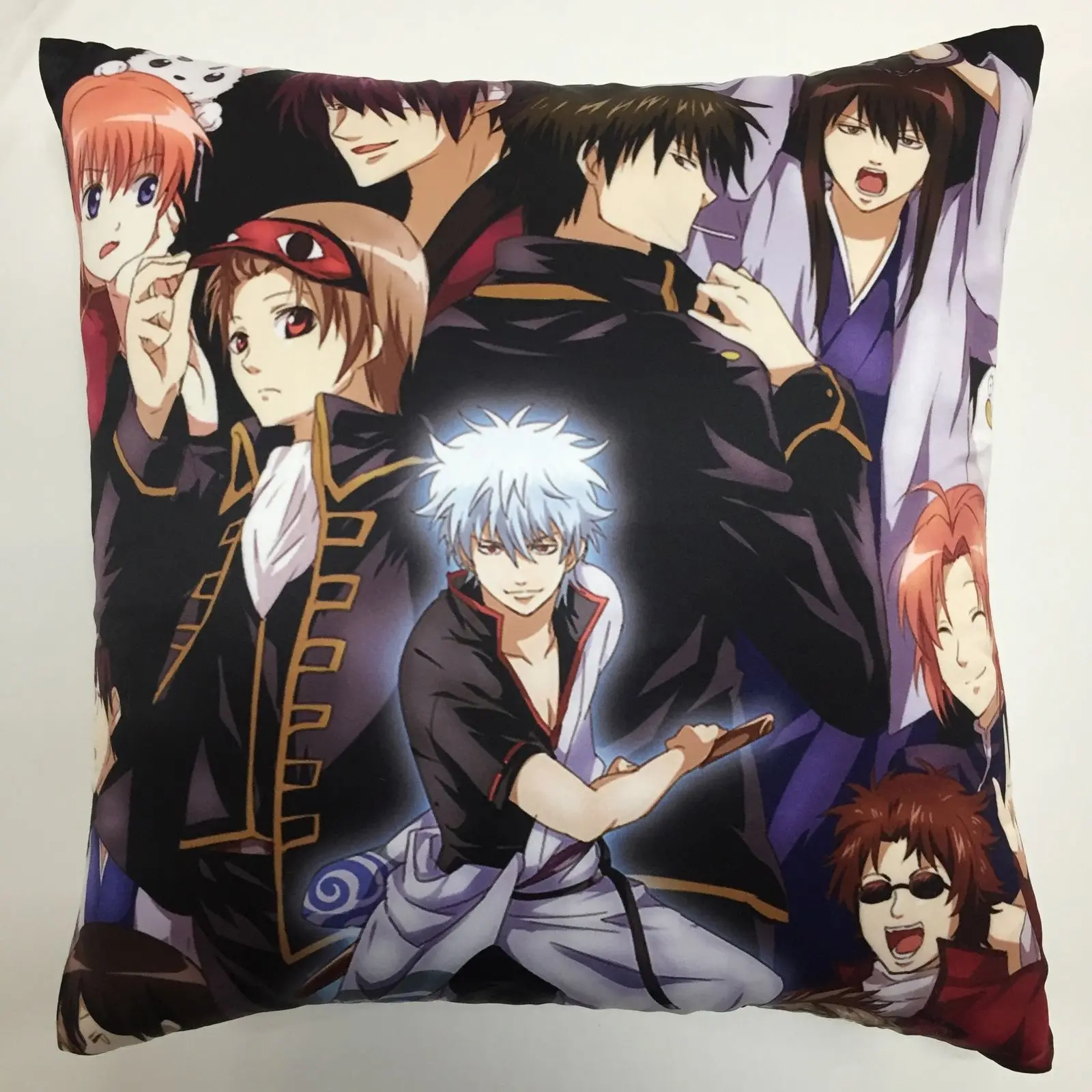 Gintama Джин Тама аниме двухсторонняя подушка чехол s обнимающая Подушка для Otaku