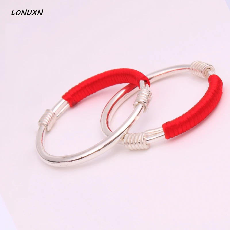 Женский Открытый браслет из серебра 999 пробы с листьями гинкго|bracelets for|bracelets for