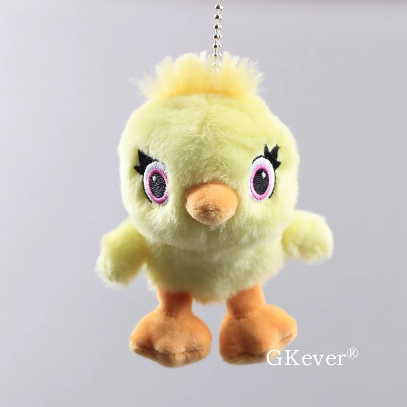 Ducky 11cm Story 4 плюшевая подвеска с брелоком 7 видов стилей Woddy Forky Buzz Lightyear мини мягкие куклы 11-16 см - Цвет: Ducky 11cm