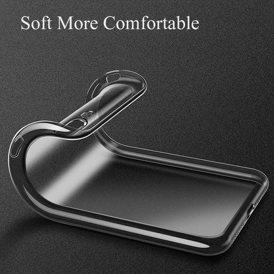 Чехол для Xiaomi Redmi 6A S2 6Pro прозрачный силиконовый чехол Прозрачный Xaomi 5 5A Plus 6 4X 4A