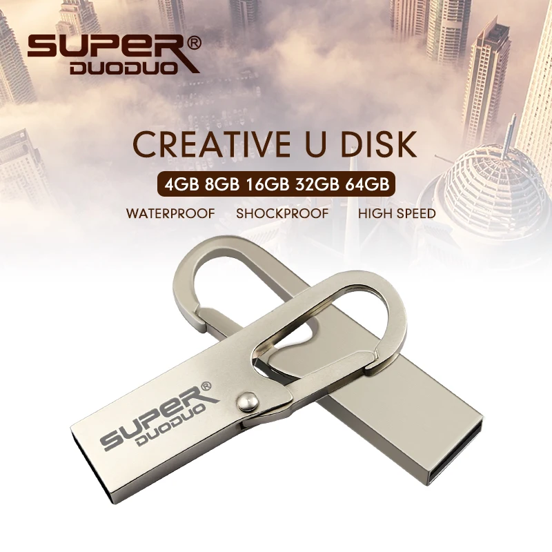 mini cle usb 32 Гб, USB флеш-накопитель, металлическая ручка, 64 ГБ, флешка, 8 ГБ, micro usb 128 ГБ, 16 ГБ, карта памяти, флеш-накопитель