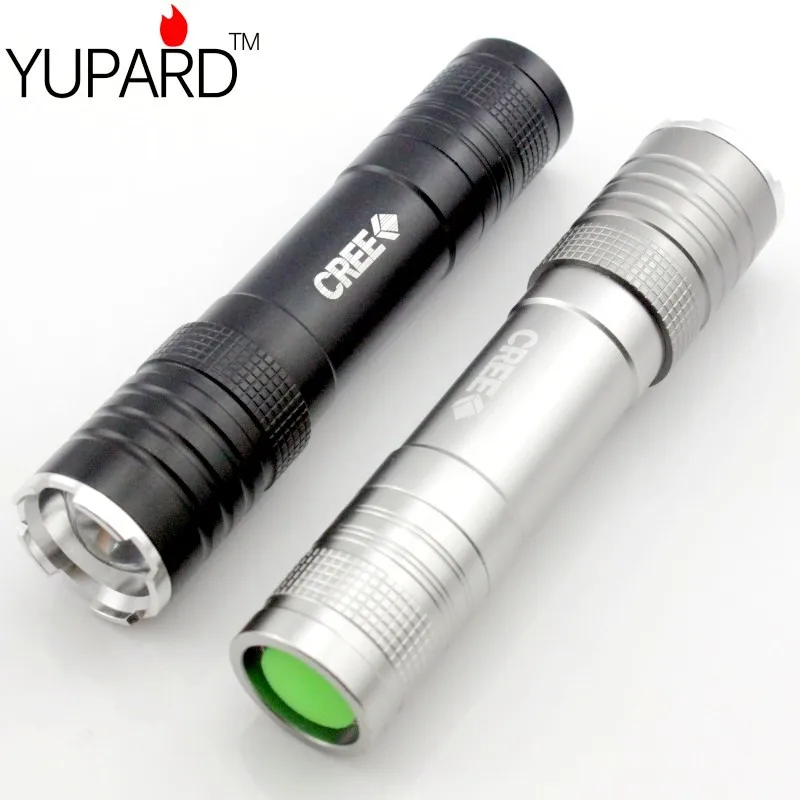 

YUPARD Q5 Focusable LED Flashlight Zoomable Torch 3Modes Waterproof 18650 rechargeable battery outdoor sport camping fishing