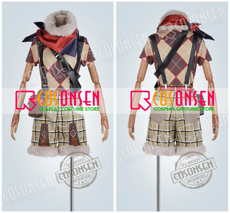 Ансамбль звезд шинобу Сенгоку Скаут! Осенний лесной COSPLAYONSEN; костюм для косплея; полный комплект
