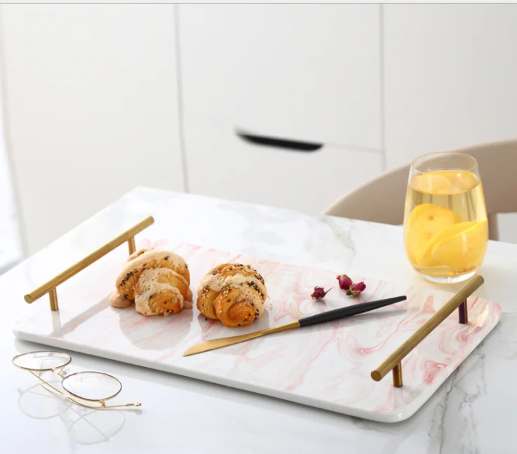 Домашний Керамика пластина Чай Кофе комплект декоративный поднос светильник