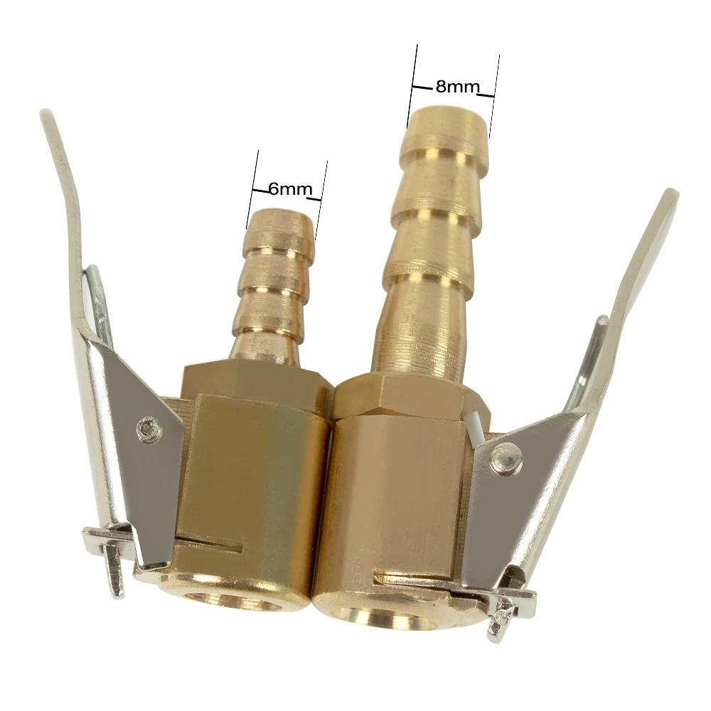 1 шт. латунный клапан для шин воздушный насос Патрон Зажим высокое качество