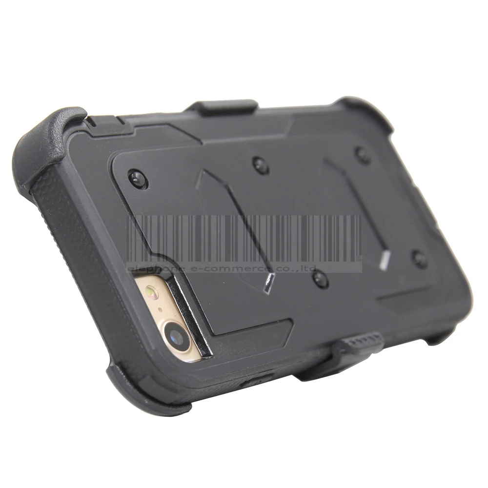 Чехол кобура с зажимом для ремня iPhone 7 Plus Kickstand Heavy Duty Armor Гибридный противоударный