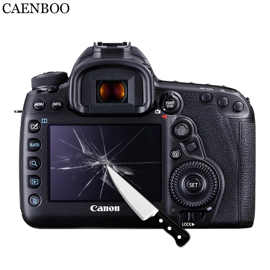 Защитный ЖК экран CAENBOO для Canon EOS 1DX 5D Mark III IV 5D3 5D4 5DS 5DSR защитная пленка 2.5D с