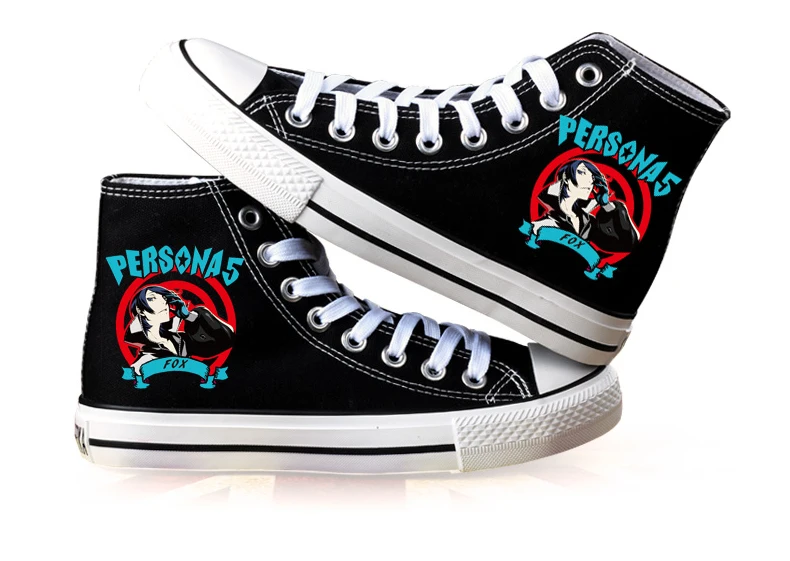 Аниме игры для косплея High Q унисекс A5 P5 туфли Ryuji Sakamoto Anne Takamaki парусиновые Persona 5