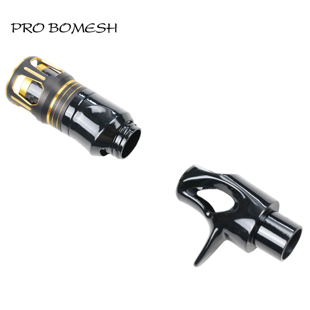 Pro Bomesh 1 комплект алюминиевая Зажимная гайка+ 3 K углеродная спиннинговая кастинговая катушка набор сидений DIY стержень строительный компонент ремонтный аксессуар