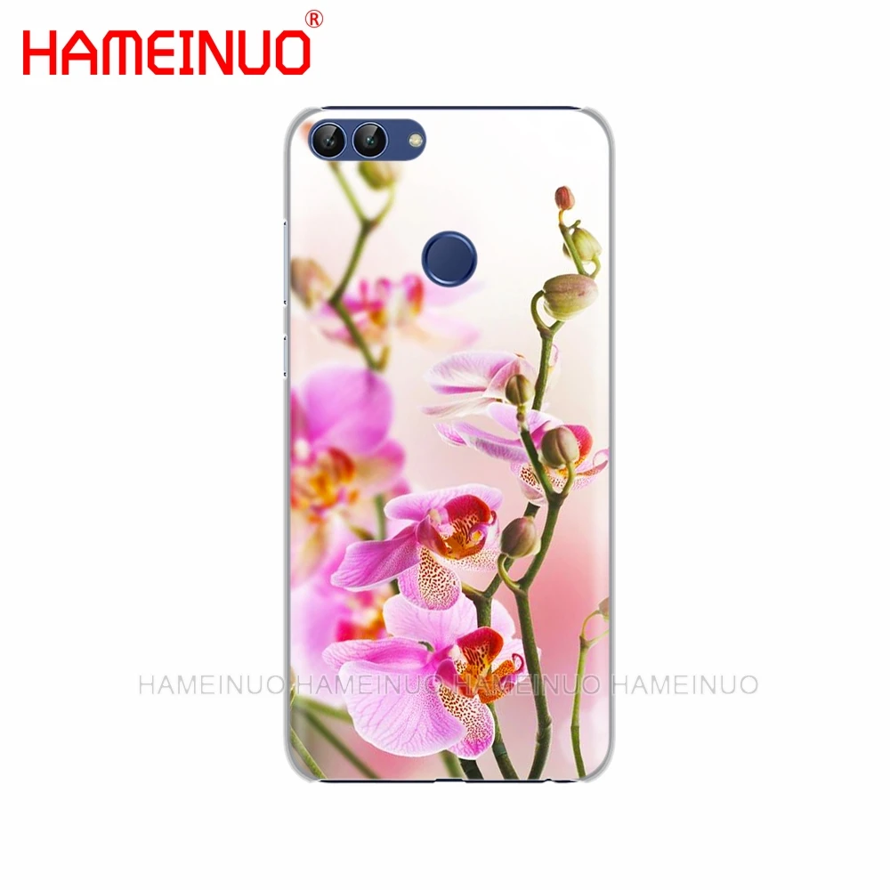 Цветной чехол HAMEINUO с цветами орхидеи для телефона Huawei NOVA 2 2S 3e PLUS LITE p smart 2018 enjoy 7s mate