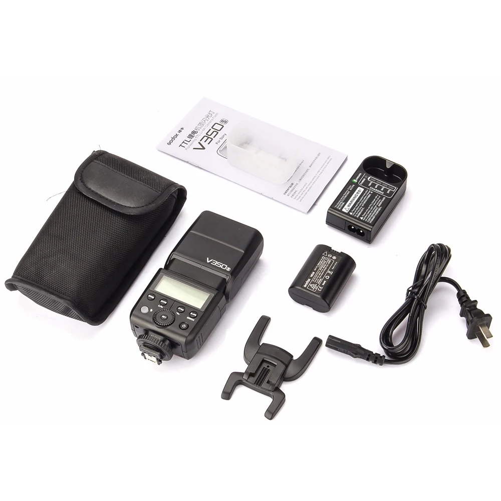 Godox V350S TTL вспышка для камеры GN36 1/8000s HSS 2 4G Беспроводная X СИСТЕМА литий-ионная