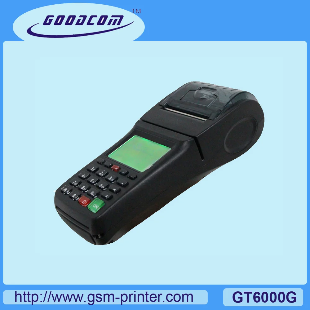 8% скидка 58 мм Портативный POS терминал с принтером поддерживает сим карту 3G для