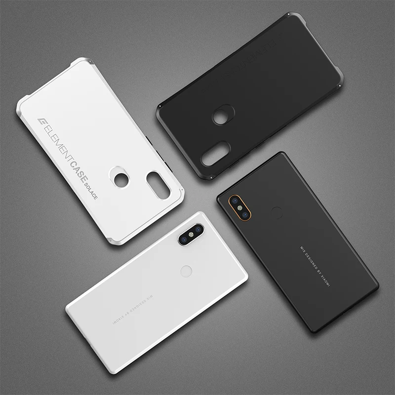 Чехол для телефона Xiaomi Mi Mix 2s Алюминиевый металлический каркас жесткая