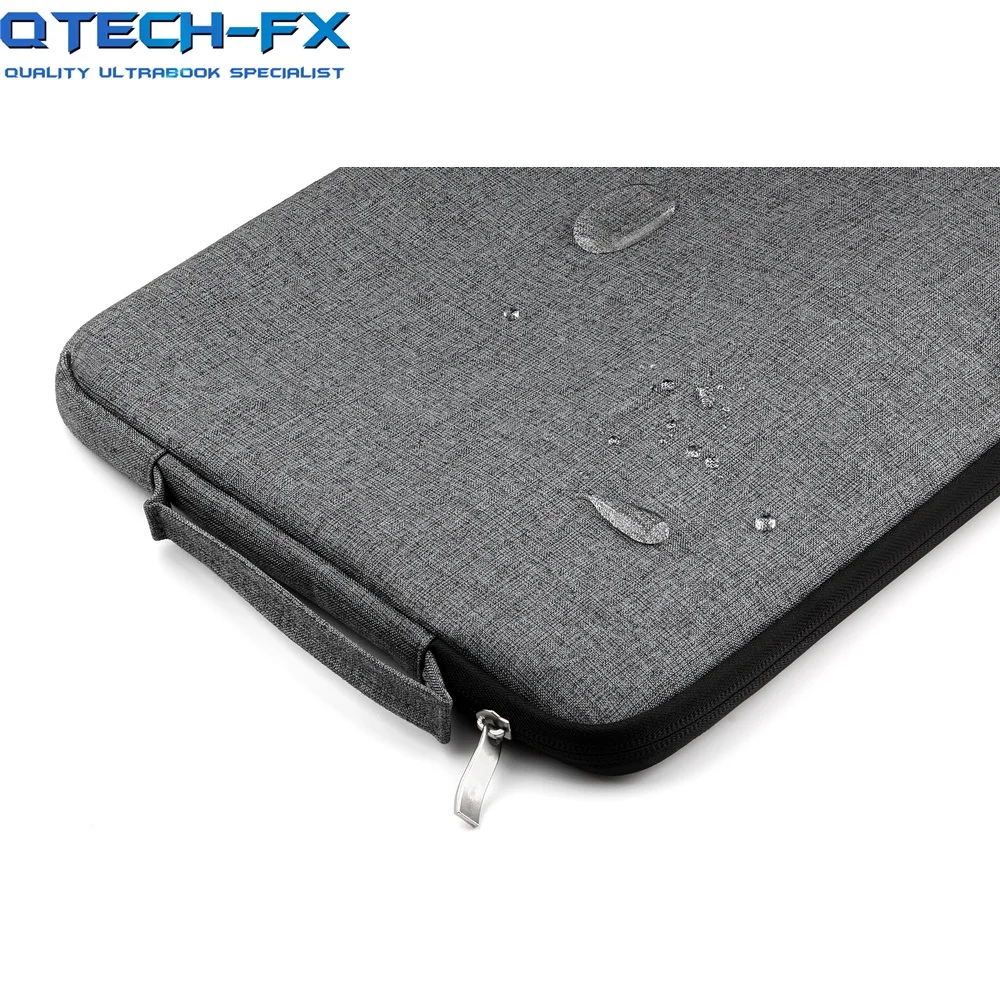 Новая 14 &quotХолщовая Сумка модная темно-серая встроенная защита подходит для QTECH