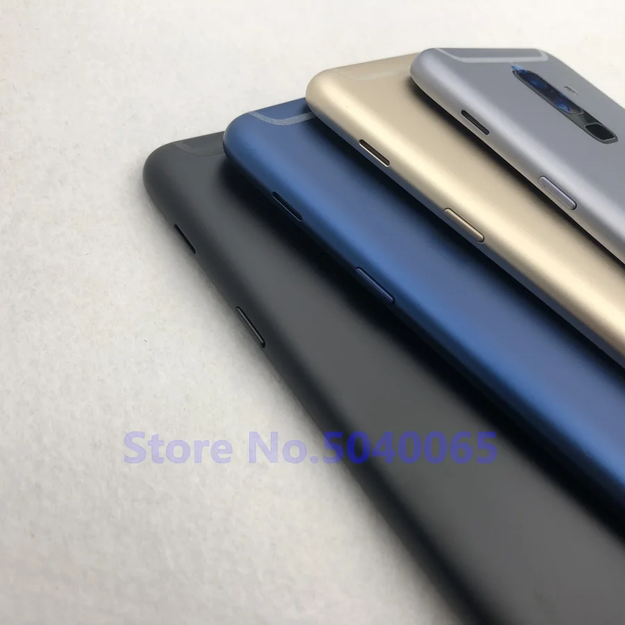 Алюминиевая задняя крышка для Samsung Galaxy A6 Plus 2018 A605 A600 A600F аккумулятора оригинальный