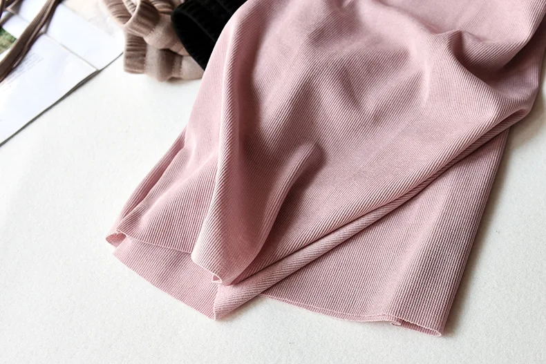 Women Thin Knitted Flare Pants Wide Leg Delicate Elastic Lady Loose Trousers Gril Casual Pant Broad Hang Well Big Size | Женская одежда