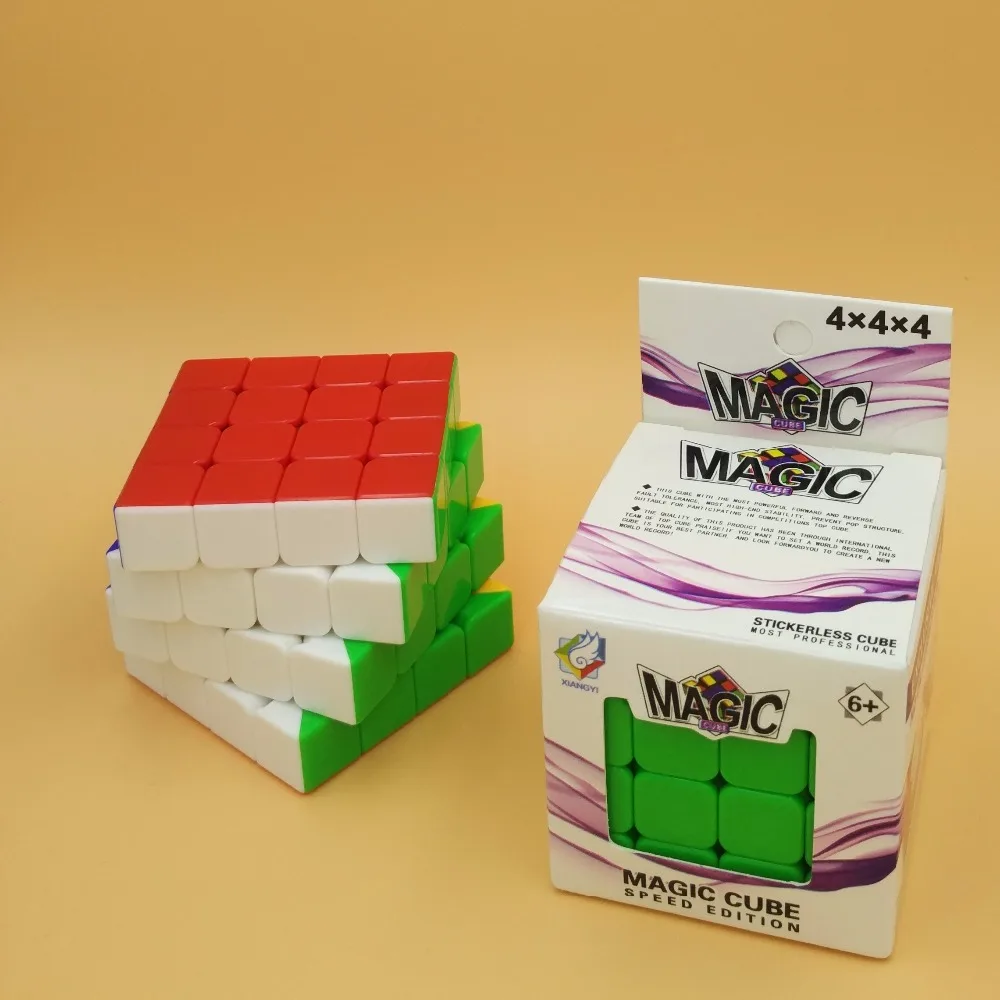 Новинка 2017 высокое качество магический куб профессиональный 4x4x4 Cubo Magico