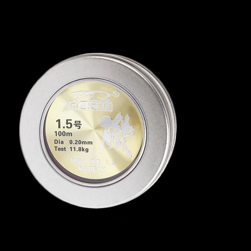 Нейлоновая рыболовная леска Crepitations 100 м Тайваньская Спортивная основная