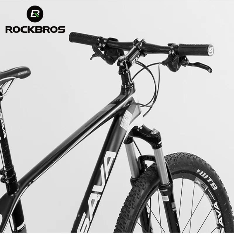 ROCKBROS MTB велосипедный запираемый Противоскользящий декоративный руль с вилкой