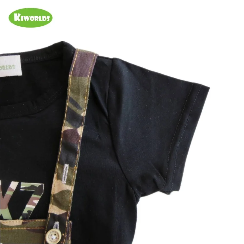 Хит продаж Летние черные и камуфляжные комбинезоны комплекты одежды c|rompers