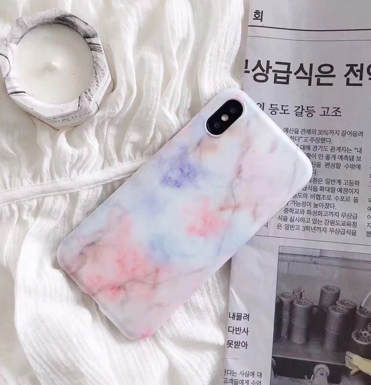 YHCSZ Constellation Marble Soft Full Cover Phone case for iphone 6 6s 7 8 plus X | Мобильные телефоны и аксессуары