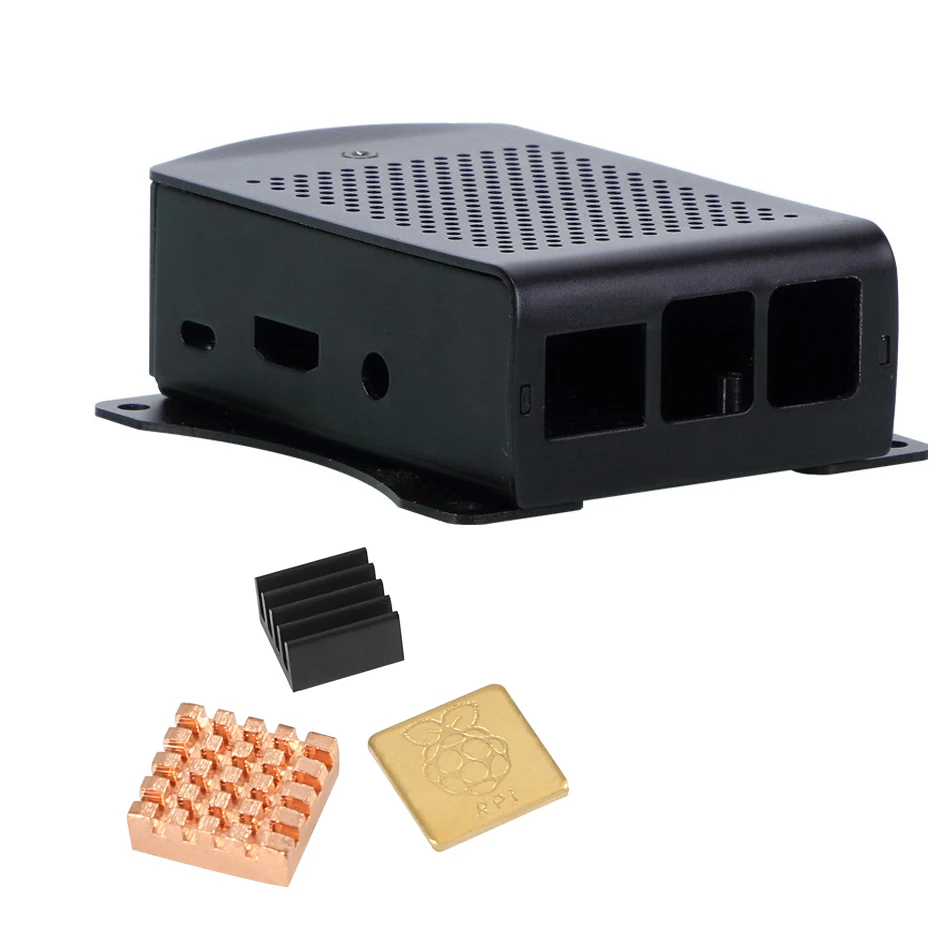 Raspberry Pi 3 Model B + Алюминиевый Чехол металлический Pi3 Модель комплект охлаждающих