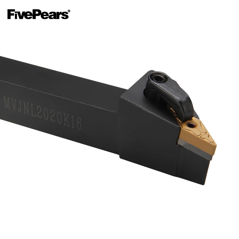 FivePears MVJNR1616K16/2020K16/2525M16 держатель инструментов Внешний токарный инструмент станок