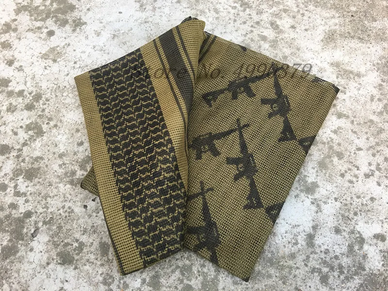 Military CamouflageTactical Face Mesh Quick Drying Breathbale Scarf Sniper Veil Scarves For Airsoft Hunting Cycling | Спорт и