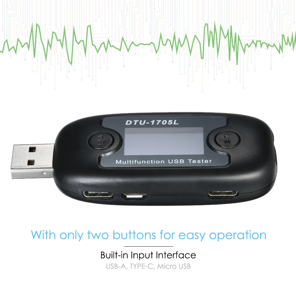 Многофункциональный USB тестер напряжения измеритель мощности Вольтметр