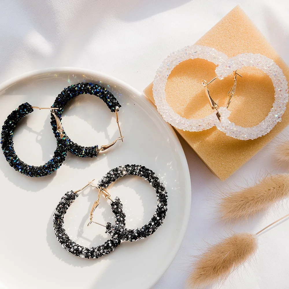 Модные Оригинальные серьги дизайнерские преувеличенные женские для ночного