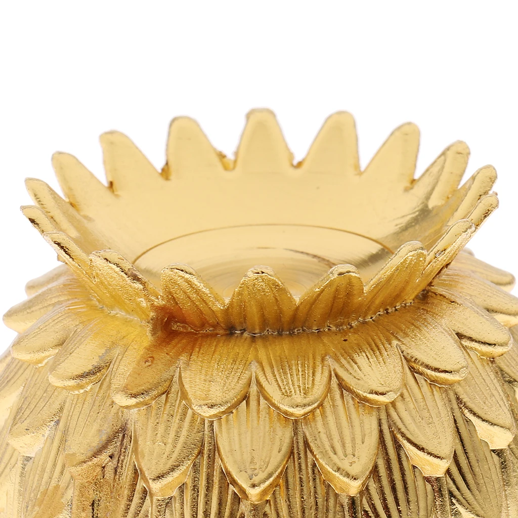 Держатель для лампы в виде цветка лотоса держатель Ghee тибетская масляная лампа