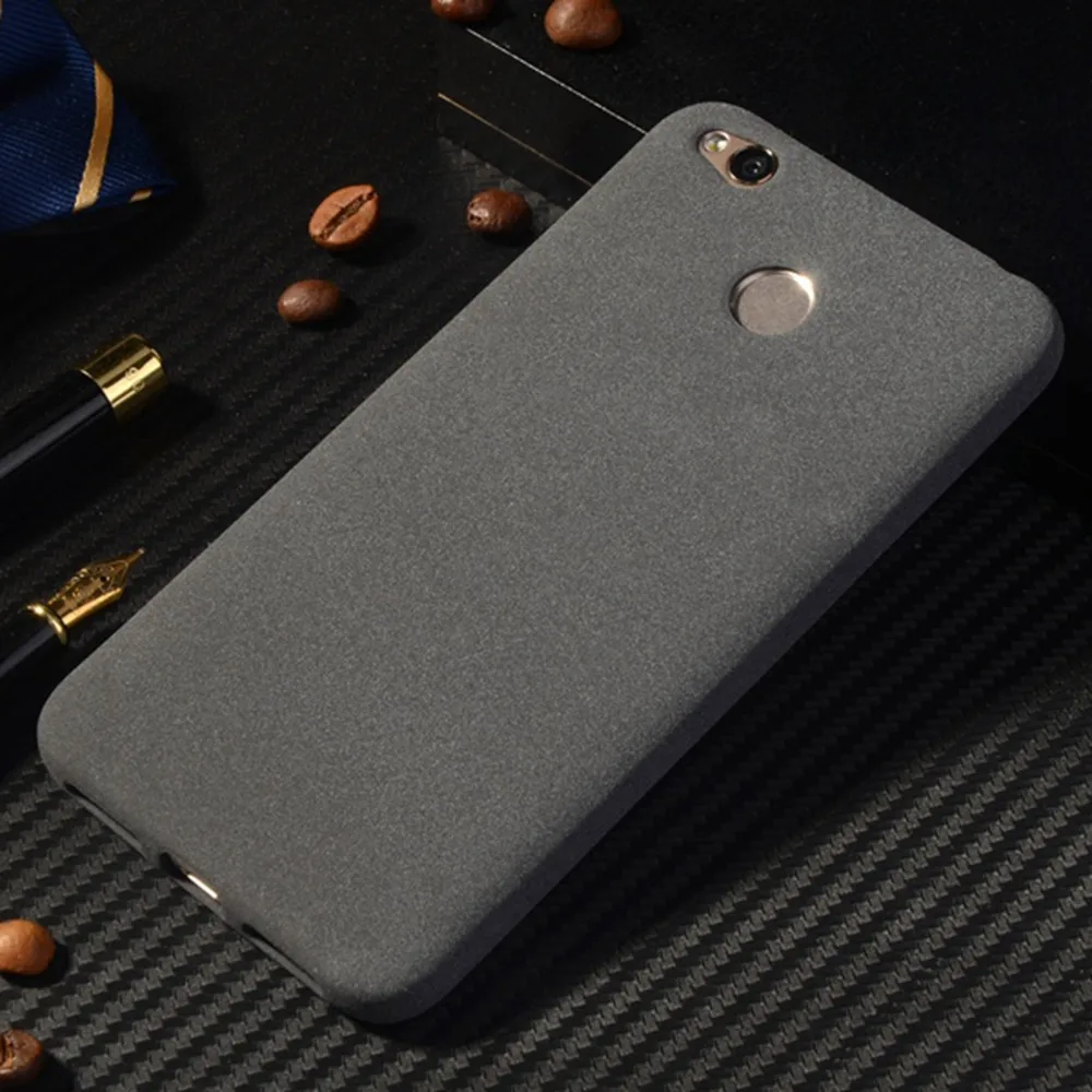 Чехол для Xiaomi Redmi 4 X Роскошный Матовый силиконовый чехол-накладка Xiomi 4X мягкий