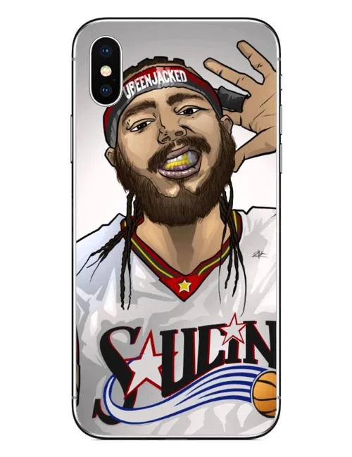 Телефонные чехлы Post Malone going ghost Охота Жесткий PC Coque чехол для iPhone 5 5S SE 6 S плюс 7 XR XS MAX